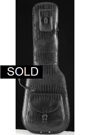 Harvest Bass Bag Buffalo brown w/large croco embossing Harvest Bass Bag Buffalo brown w/large croco embossing